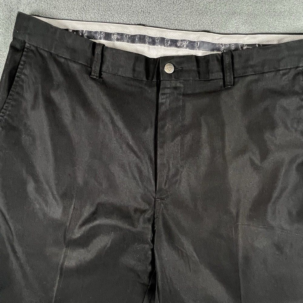 Callaway Golf Pants Men's 38x30 Black Stretch Waistband Performance Flat Front